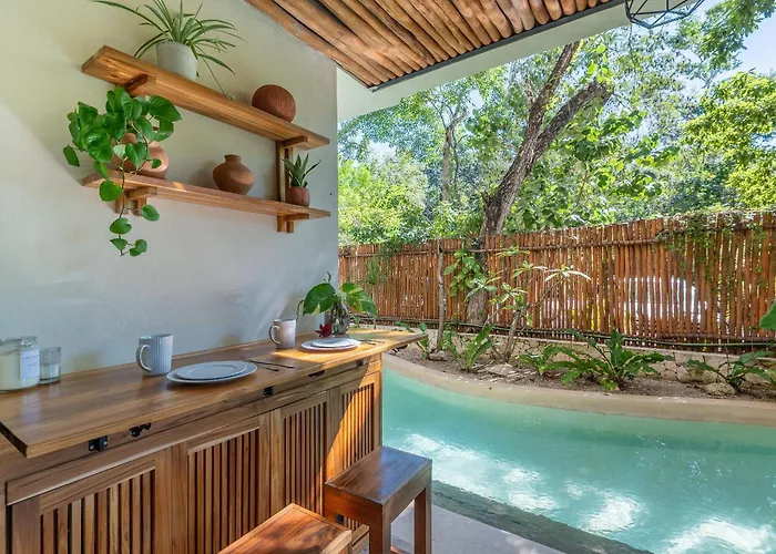 •luma Swimup Pools, Jardin & Vida Serena | Appartement Tulum